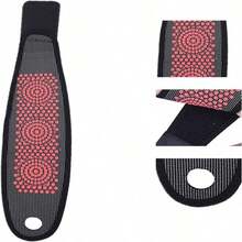 Washable Fabric Magnetic Wrist Guards, Hand Warmth And Protection - Black - View 5