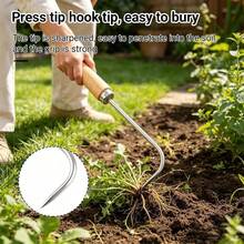 1pc Single Claw Potted Root Hook Loose Soil Tool Root Hook Garden Gardening Tool Bonsai Maintenance Root Remover Weeding Machine - A - 查看 4