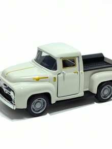 Realistic Metal Toy Car, Children's Inertia Off-Road Racing Car, Collectible Display Model Small Race Car - White - View 5
