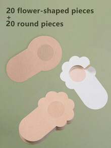 2pcs/20pcs/40pcs Plester Pengangkat Payudara Sekali Pakai, 8cm, Kain Non-Woven, Tidak Terlihat dan Bernapas, Cocok untuk Musim Panas, Anti-Kendur - beraneka warna - View 13
