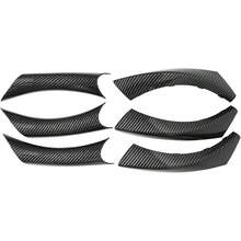 Cubierta de Tirador de Puerta Interior de ABS con Patrón de Fibra de Carbono para BMW E90 E91 E92 E93 para BMW 328i 335i M3 2005-2012 - Cubierta para manija de puerta - Ver 2