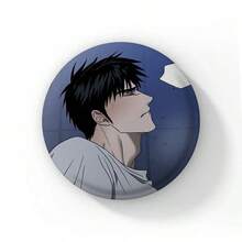 58mm 新款韓系 BL 漫畫《Shutline》軟質鈕扣徽章 男愛漫畫 Gillan Jake Moon Shingun 動漫胸章 粉絲收藏 - 58 mm - 查看 25