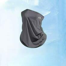 1pc Fashionable Breathable And Cooling Face Mask, Suitable For Men And Women In Spring And Summer. Made Of Breathable Fabric With Elastic Design For Comfortable Wear. - Multicolor - View 9