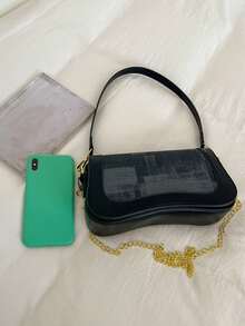 New Versatile Shoulder Bag - Black - View 7