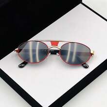 Fashionable Conical Men's Universal Beach Style Glasses, Casual, Beach Accessory, Create Street Style Look, Suitable For Matching With Sweaters, Jackets, Sweatshirts, Hoodies, Leather Pants And Cargo Pants, Suitable For Summer Beach Vacation, Outdoor Activities And Travel - Multicolor - View 16