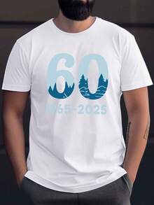 Short Gas | Casual Outdoor And Streetwear | Machine Washable | Perfect For Summer Celebrations, Casual Summer T-Shirt. | Casual Style T-Shirt | Breathable Cotton - 黑色 - 查看 6