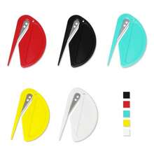 Plastic Mini Multicolor Letter Opener, Envelope Opener, Paper Cutter, Utility Knife, Rope Cutter, Box Opener, Pet Knot Cutter - A - View 10
