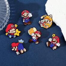 Themed Brooch Pins For Outfit Embellishment, Backpack Decoration And Daily Styling Accessories The Product Color May Vary Slightly Due To Light Intensity, So Consumers Should Be Cautious When Purchasing - Multicolor - View 8