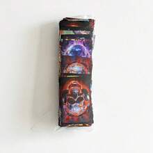 100pcs Holographic 3D Laser Zip Lock Plastic Bags - Vibrant Iridescent Colors, Sealed Zip Lock Smell-Proof Pouch, High Quality & Resealable Mylar Bags For Party Favors, Jewelry, And Gift Packaging, Perfect For Christmas And Events, Gift Bags - Mix Color - View 5