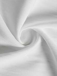 minisummer Woman Fall Elegant White Textured Maxi Skirt, High Waist Front Button Pleated Flowy A-Line Long Swing Skirt For Daily Holiday - White - View 6