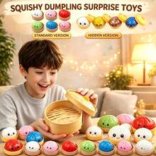 Glitter Dumpling: 10 Colors Random Stress Balls, Aesthetic Desktop Sensory Toy, Office Fidget - 隨機一人 - 查看 6