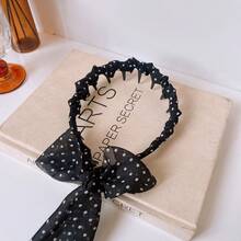 2/1pc Women's Premium New Style Headband, With Floating Band, Wavy Dots And Toothed Design, High Crown Pressure Headband Hair Accessory - One Size - View 14