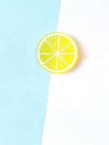 5/10/20pcs Artificial Plastic Lemon Slices, Suitable For Spring Wedding, Mother's Day, Valentine's Day, Vase Decor, Home, Dining Room, Bedroom Decor, Holiday Birthday Party Supplies, Outdoor Garden Decor, Graduation Gift, Fake Plants - Yellow - View 20