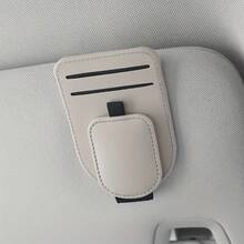 Car Visor Glasses Clip Multifunctional Car Sun Visor Card Holder Interior Glasses Storage Rack Fashion Glasses Clip - Sun Visor Glasses Clip - View 11