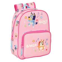 Safta Bluey |  Let's Adaptable Kindergarten School Backpack (Without Trolley) Main Compartment With Zipper, Personal Identification Card And Top Handle - School - Dance (1) - View 2
