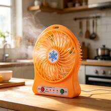 Mini ventilador portátil de escritorio fan plátano regalo pequeño ventilador - A - Ver 3