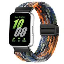 尼龍磁吸錶帶 適用於 Galaxy Fit 3 編織錶帶 適用於 Galaxy Fit 3 更換手鍊配件 - For Galaxy Fit 3 - 查看 11