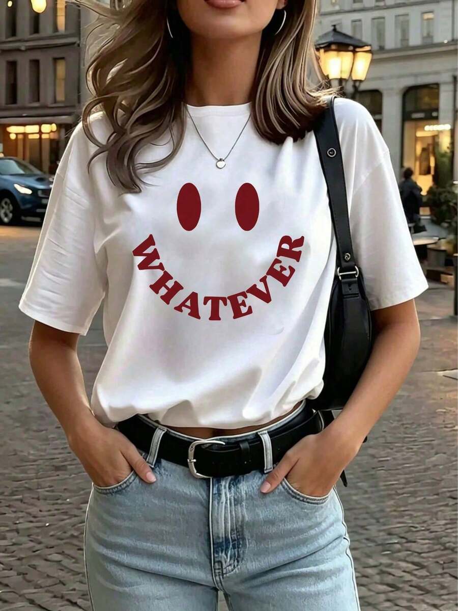 Women T-Shirts - 白色 4 - 查看 1