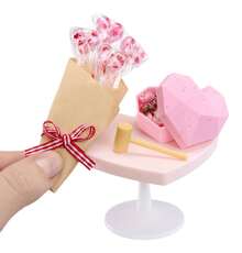 MGA Entertainment MGA Miniverse Make It Mini 情人節迷你收藏品盲盒 季節限定 Sweetheart DIY 手作樹脂仿真食物模型 不可食用 收藏家款(隨機) - 彩色 - 查看 7