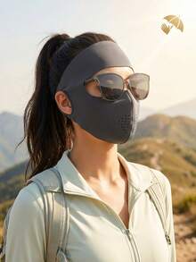 1pc Sun Protection Face Mask, Ice Silk Breathable Summer Women's 3D Stereoscopic Mask, Soft Skin-Friendly Cool, Daily Outdoor Essential, High Elasticity, Multiple Colors Available – Suitable For Travel, Commuting, Sports - Face Mask - View 7