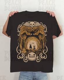 Camiseta Estilo Vintage - Negro - Ver 2