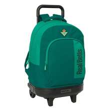 Real Betis Balompié | Betis Balompié Kindergarten School Backpack, Adaptable To Trolley (Without Trolley), Water-Resistant, Official License, 2 Large Compartments - Roda (4) - View 1