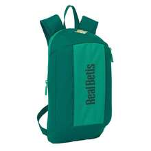 Real Betis Balompié | Betis Balompié School Backpack Adaptable To Trolley (Without Trolley) Water Resistant, Official License, 2 Large Compartments, Bottle Pocket - Mini Vert (2) - View 2