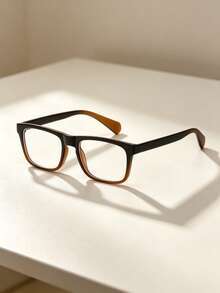 1 Pair Women's Personalized Rectangular Glasses, Daily Commute Sexy Gentle High-End Elegant - Transparent - View 2