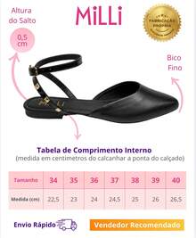 Women's Flat Shoes With Pointed Toe, Adjustable Ankle Strap, Spikes, Comfortable - Black - View 5