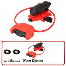 1pc Spider Water Gun Launcher, Summer Outdoor Toy For Kids, Wrist Sprayer With Red Glove, Gift For Boys And Girls On Holidays And Birthdays (Accessory Color Random) - Multicolor - View 8