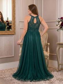 Grife Velasco Women Party Dresses - Dark Green - View 4