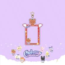 Cartoon Card Holder Keychain Idol Photo Card Storage Pendant Accessory Celebrity Merchandise - Multicolor - View 9