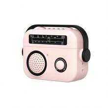 1pc Creative Radio Design TPU Soft Protective Case With Lock Buckle Stand For Airpodspro3 Bluetooth Earphones 4th Gen - Multicolor - View 29