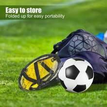 Target Jaring Sasaran Latihan Gawang Sepak Bola, Target Tendangan Bebas, Target Latihan Menembak, Latihan Penempatan Posisi Gawang Sepak Bola - Kuning - View 8