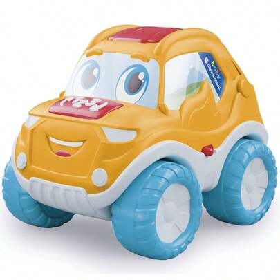 Clementoni Gipy Volteretas - Vehículos R/C infantiles diseñados para niños con manejo  y divertido. Coches, quads, motos y camiones con mando a distancia fácil de usar. Materiales resistentes y ruedas duraderas para aventuras en interiores y exteriores. Estimula la coordinación, reflejos y habilidades motrices de forma