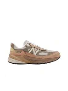 New Balance NB 990 V6 Classic Versatile Running Shoes, Unisex, Brown - Brown - View 2