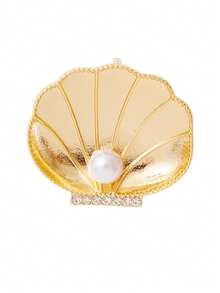 Fashion Creative Shell Brooch, High-End Elegant Sophisticated Exquisite Corsage Pin Accessory For Women, Niche Premium Style - Seashell Brooch - View 6