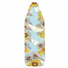 1pc Ironing Board Replaceable Cover , Sunflower Print Polyester Household Ironing Table Cloth Ironing Board - Multicolor - View 14