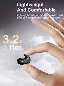 Acer OHR720 Mini In-Ear Wireless Earbuds, 200mAh Charging Case, Long Battery Life, V6.0 Bluetooth Chip, Ergonomic Fit, Pressure-Free Side Sleeping, Compatible With IOS/Android Phones - View 9