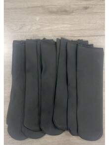 5/6/10雙加厚保暖針織襪，中筒防滑雪地襪，加厚刷毛內裡，男女通用冬季款 - 彩色 - 查看 8