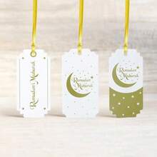 8pcs Kareem Hang Tags With Moon Design - Multicolor - View 1