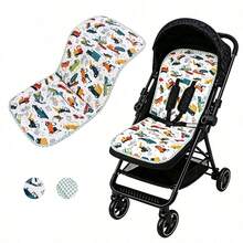 miracle baby 嬰兒推車墊、兒童墊、四季通用座墊、推車配件、高視角推車嬰兒睡眠墊 - 汽車飛機 - 查看 8