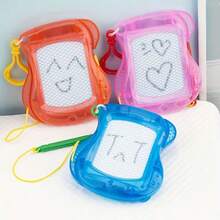 5/10pcs Mini Magnetic Drawing Board With Keychain, Office & Education Doodle Sketchbook, Erasable Drawing Toy, Ideal For Party Favors & Gifts, Plastic Material - Multicolor - View 9