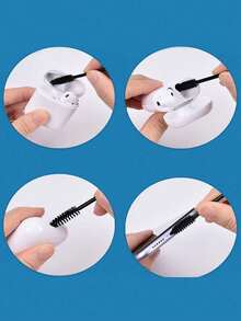 8PCS Black Plastic Bluetooth Earphone Cleaning Brush, Suitable For Earbuds, Phone, Computer Cleaning Tool - Multicolor - View 7