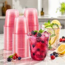 可重複使用壓克力飲水杯，適合冷熱飲品、咖啡與冷飲，亦適用於戶外野餐、生日派對及日常使用 - 多功能且易於清洗 - 查看 1