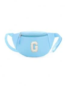1pc Unisex Waist Bag Sling Bag Cute Crossbody Bag Shoulder Bag Backpack 26 Letters Chest Bag, Mini Chest Bag Suitable For Daily, Outdoor, Travel, Hiking, Portable Use, Ideal Gift Choice - Multicolor - View 28