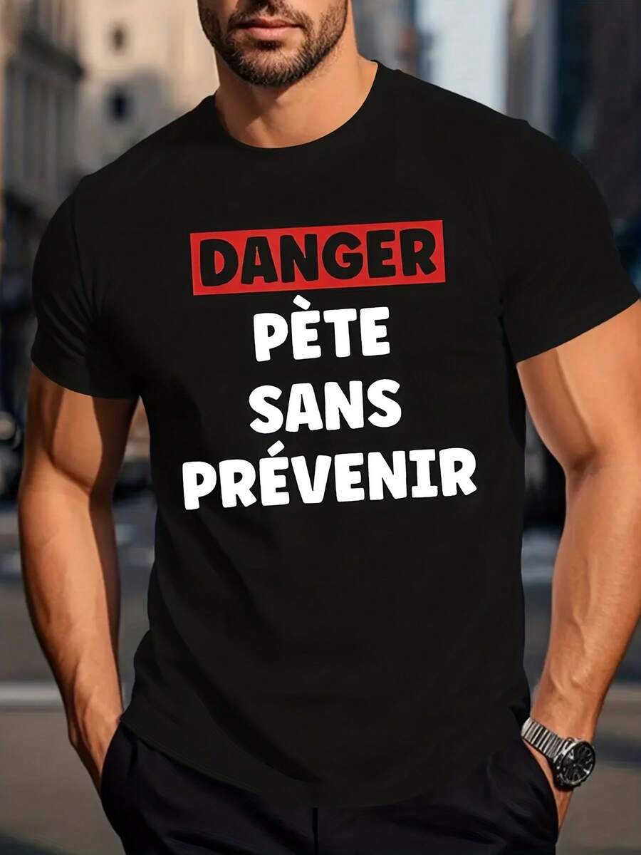 Camisetas de hombre - Negro - Ver 1