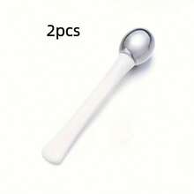 2PCS Stainless Steel Eye Massage Roller, Eye Care Tool, Beauty Skincare Tool, Relieve Puffiness And Dark Circles, Facial Massager, Cream Eye Cream Massage Roller, Ergonomic Grip - Multicolor - View 6