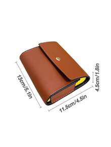 1-7 Day Pill Box With Leather Storage Case, 4-Times Daily Medication Reminder, Convenient For Travel And Daily Use - Leather Pill Box - View 13
