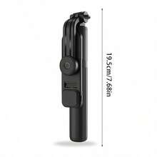 Professional Extendable Phone Selfie Stick, 40-Inch Floor Stand With Wireless Remote Control, 360° Rotatable Stable Anti-Shake Handheld Monopod, Designed For Live Streaming, Travel, And Outdoor Vlogging, Compatible - View 2